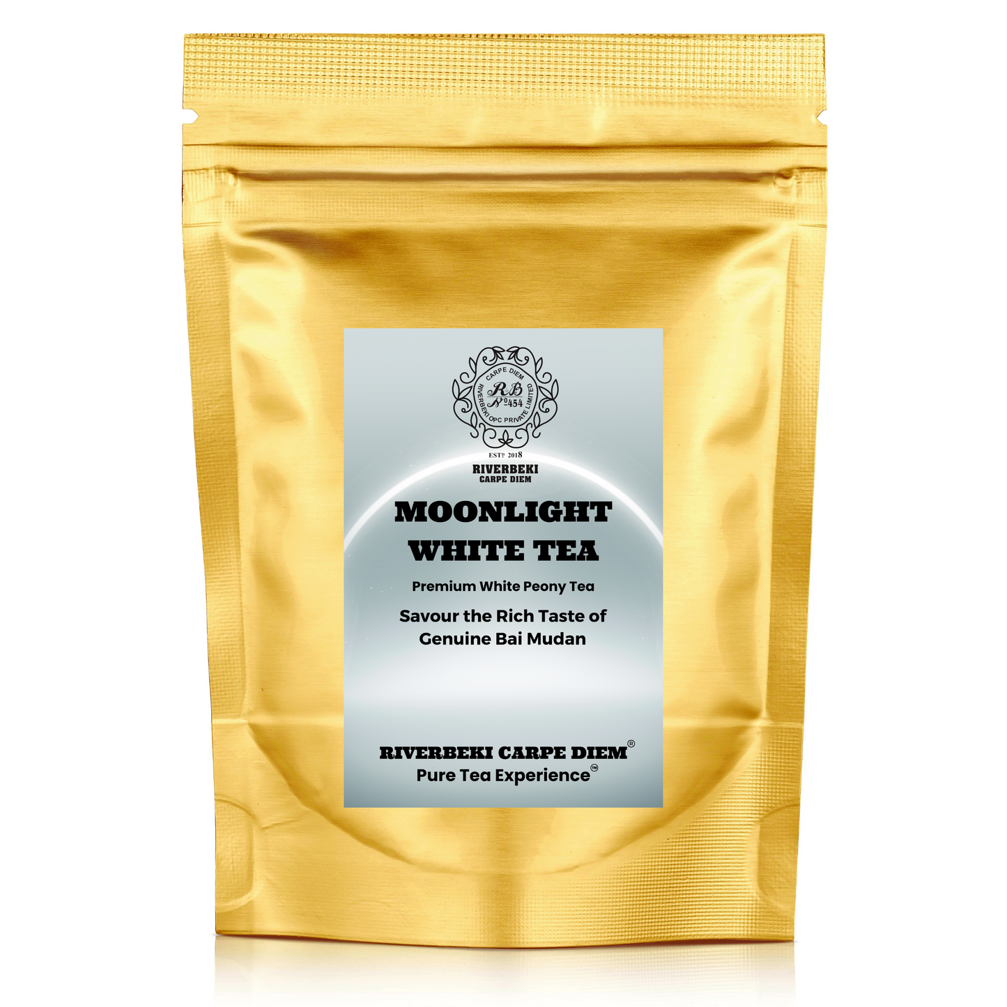 Riverbeki Moonlight White Peony Tea 100 gm Packet