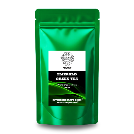 Riverbeki Emerald Green Tea 100 gm - Darjeeling Organic Green Tea Leaf