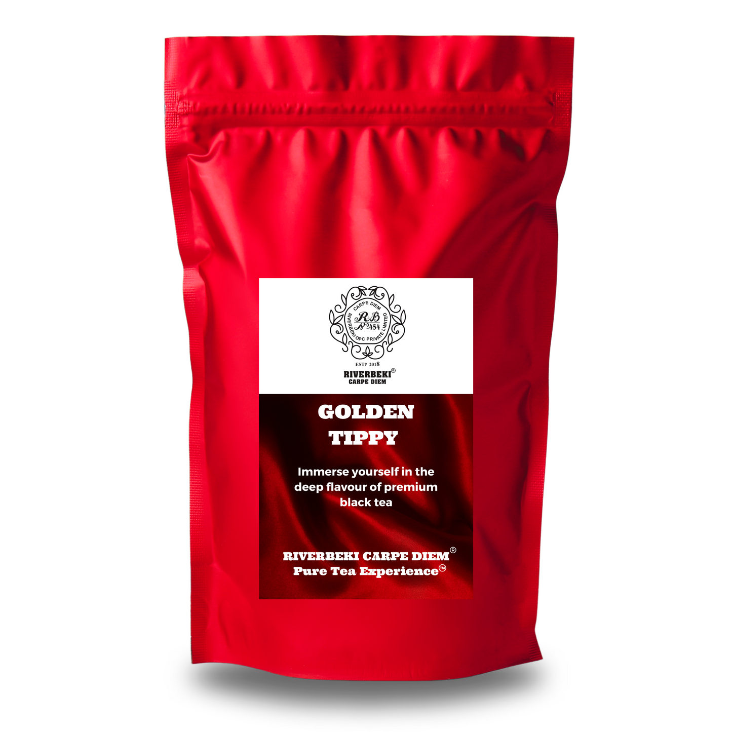 Riverbeki Golden Tippy Black Tea – Premium Assam Tea Leaf for a Bold & Deep Flavours