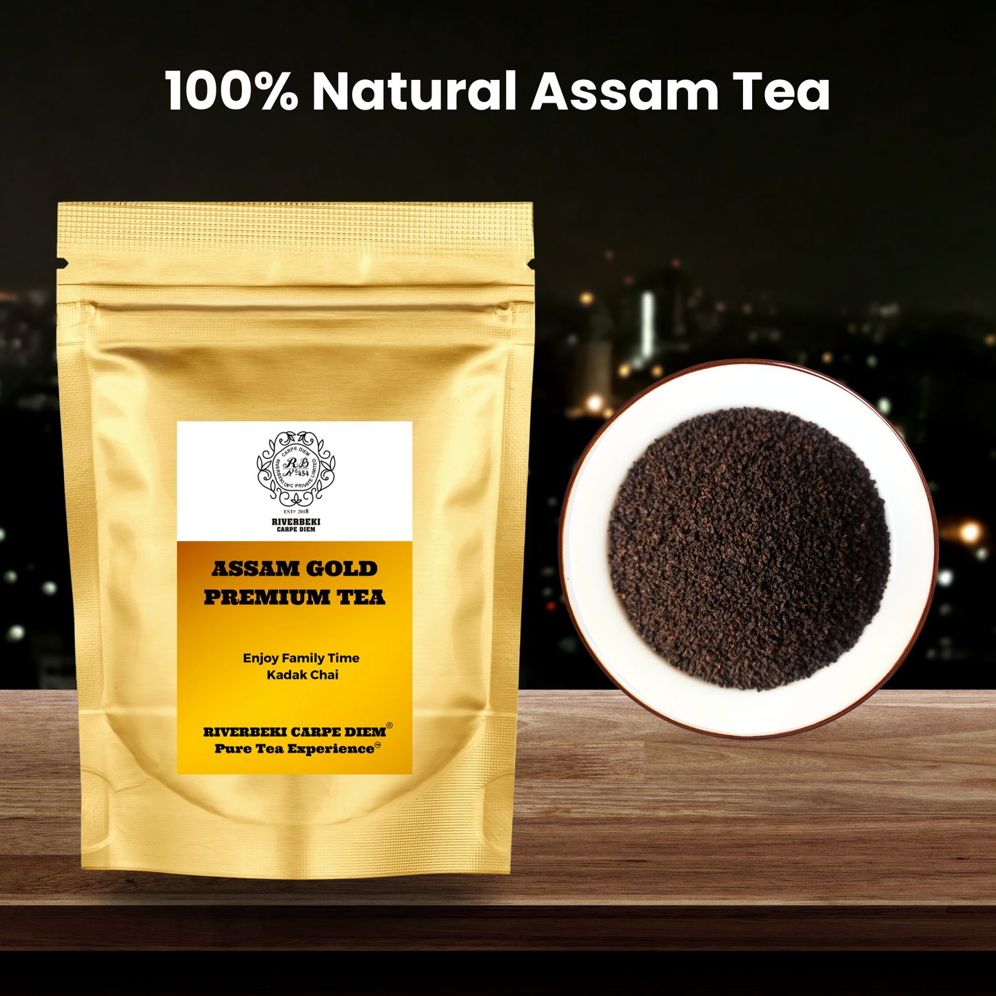 Riverbeki Assam Gold Premium Tea 1kg Packet