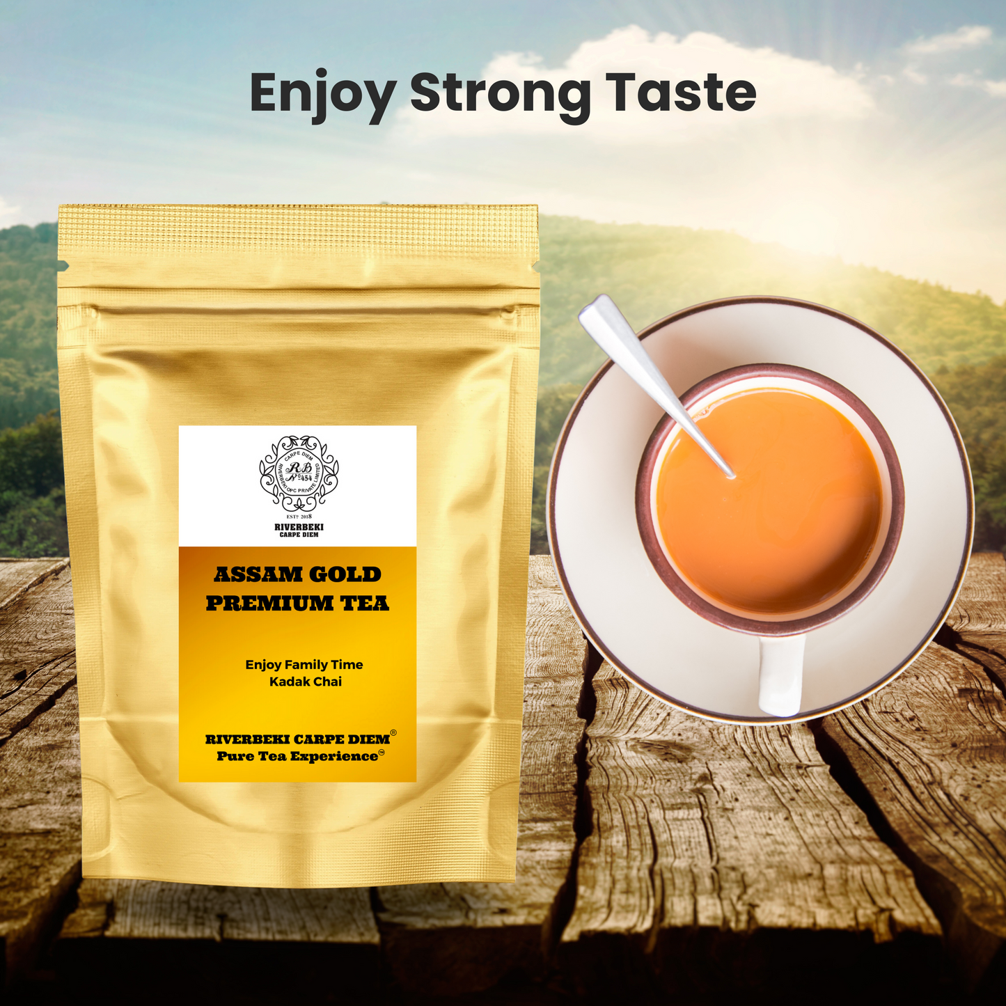 Riverbeki Assam Gold Premium Tea 1kg Packet